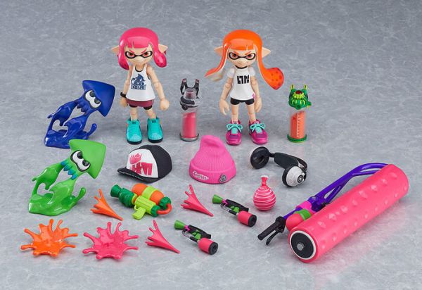 [再販] Good Smile figma 400-DX 斯普拉遁 Splatoon 女孩 DX版 可動完成品 [再販] Good Smile figma 400-DX 斯普拉遁 Splatoon 女孩 DX版 可動完成品
