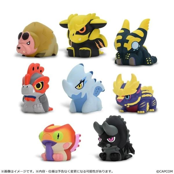 (預購) CAPCOM 盲盒 魔物獵人 手指玩偶 Vol. 3 全8種 一中盒8入販售 20260705 CAPCOM 盲盒 魔物獵人 手指玩偶 Vol. 3 全8種 一中盒8入販售