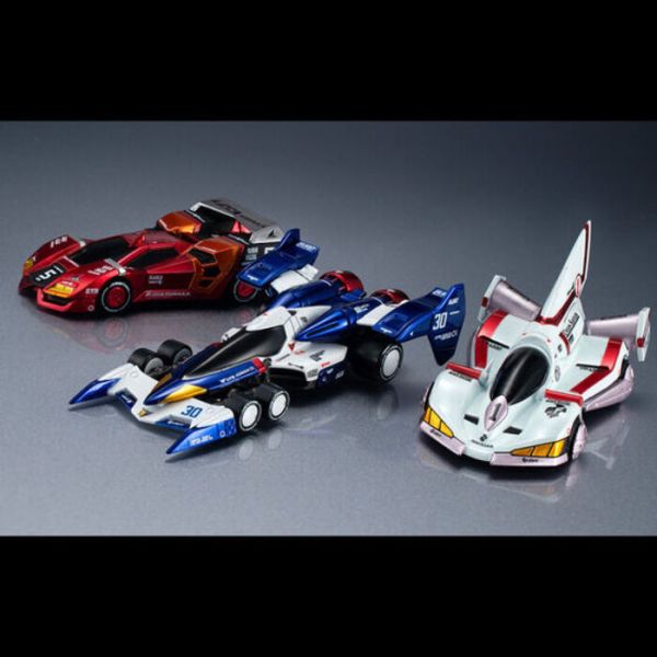 MegaHouse 閃電霹靂車-Heritage Edition- 新世紀GPX 富士岡 circuit決戰3台套組 MegaHouse 閃電霹靂車-Heritage Edition- 新世紀GPX 富士岡 circuit決戰3台套組