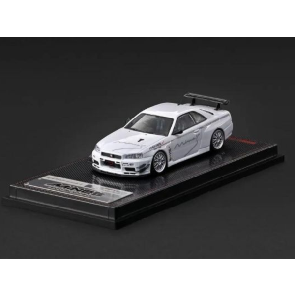 (預購) ignition model 1/64 日產 Nissan Skyline GT-R Mine"s (R34) White IG4092 20260920 ignition model 1/64 日產 Nissan Skyline GT-R Mine"s (R34) White IG4092