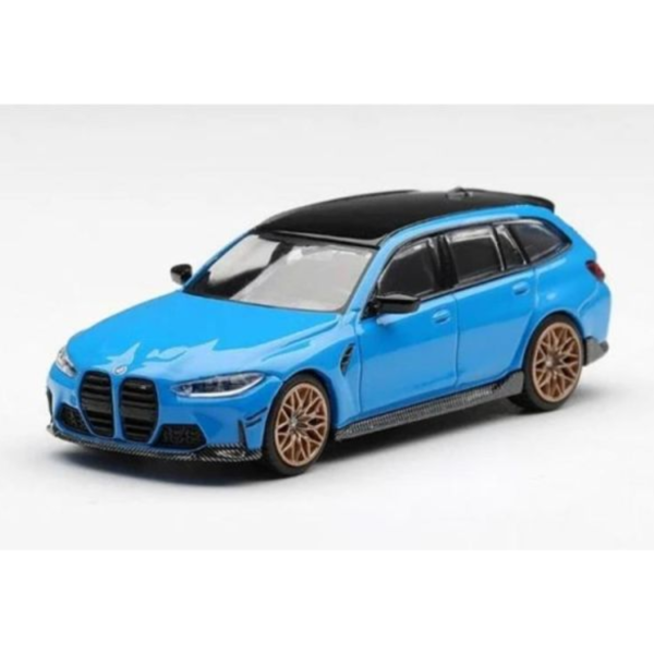 (預購) [吊卡版] MINIGT 1/64 寶馬 BMW M3 M Performance Touring Riviera Blue LHD MGT01319-BL 20260618 [吊卡版] MINIGT 1/64 寶馬 BMW M3 M Performance Touring Riviera Blue LHD MGT01319-BL