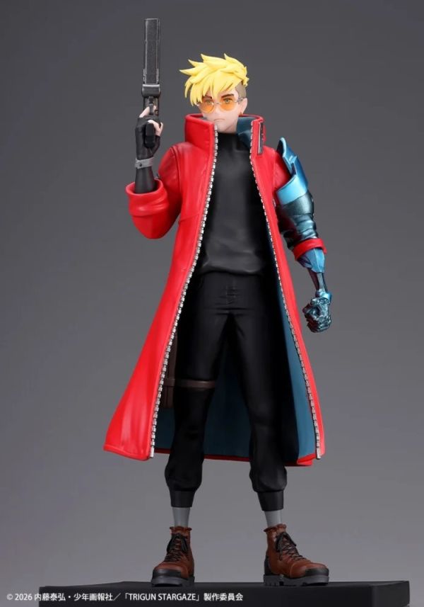 (預購) Kotobukiya 壽屋 1/7 心推工坊 槍神 威席‧史坦畢特 TRIGUN STAMPEDE Ver. PVC完成品 20251105 Kotobukiya 壽屋 1/7 心推工坊 槍神 威席‧史坦畢特 TRIGUN STAMPEDE Ver. PVC