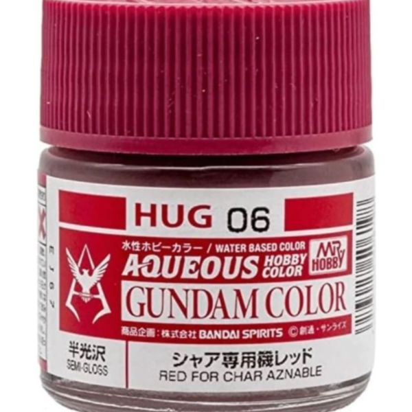 GSI 郡氏 水性漆 HUG-006 夏亞專用 薩克紅 半光澤 GSI,郡氏,水性漆,HUG-006,夏亞專用,薩克紅,半光澤,