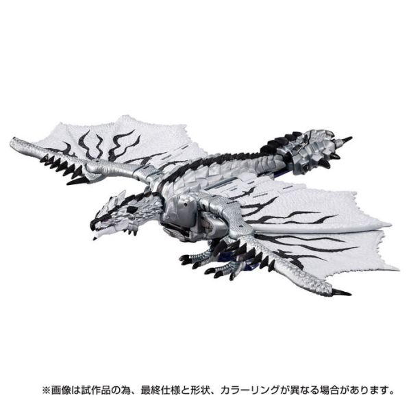 TAKARATOMY 魔物獵人×變形金剛 銀火龍柯博文 Prime 可動完成品 TAKARATOMY 魔物獵人×變形金剛 銀火龍柯博文 Prime 可動完成品