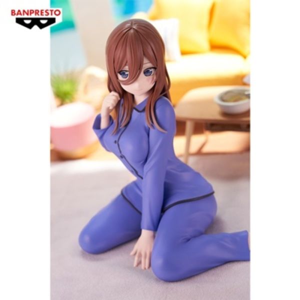 BANPRESTO 景品 Relax time 五等分的新娘 中野三玖 BANPRESTO 景品 Relax time 五等分的新娘 中野三玖
