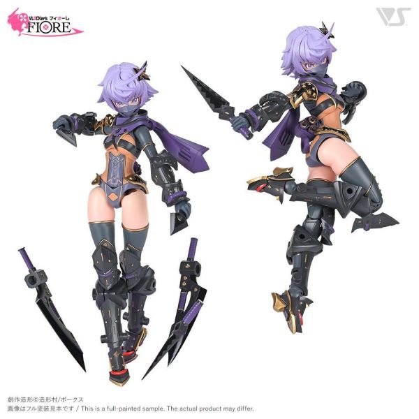 (預購) VOLKS 造型村 VLOCKersFIORE 機娘 Kikyo 桔梗 組裝模型 20261021 VOLKS 造型村 VLOCKersFIORE 機娘 Kikyo 桔梗 組裝模型