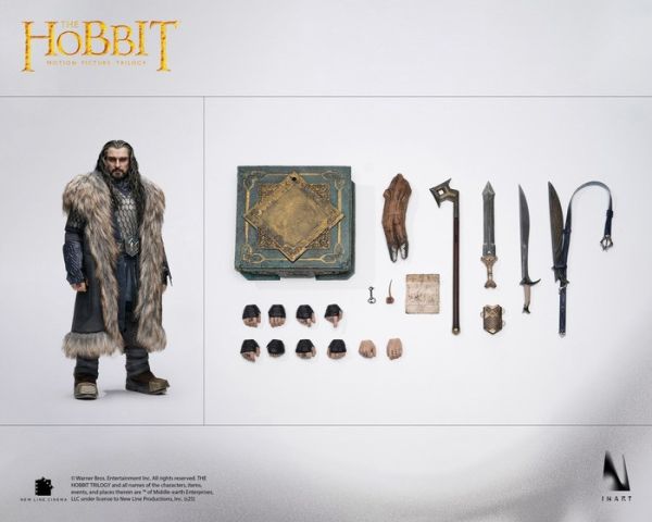 Queen studios QS INART 1/6 哈比人：意外旅程 索林·橡木盾 可動完成品 Queen studios QS INART 1/6 哈比人：意外旅程 索林·橡木盾 可動完成品