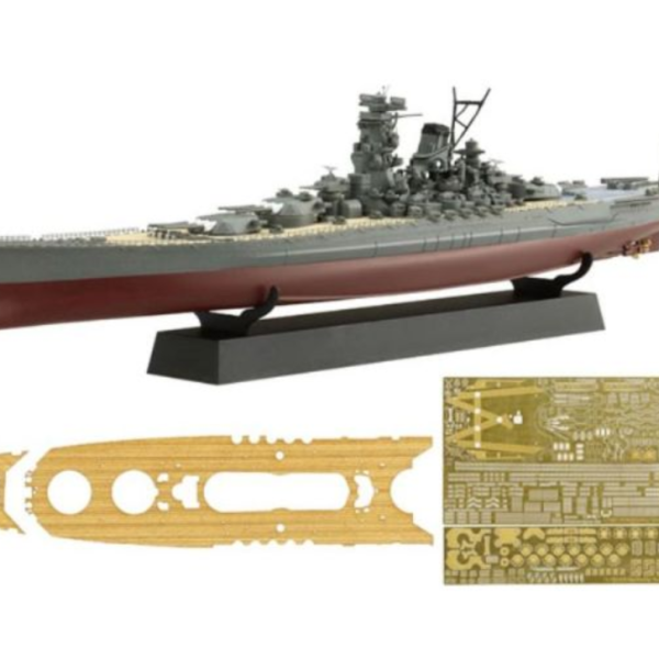 (預購) Fujimi 富士美 1/700 FH1EX3 日本海軍戰艦 大和 附專用蝕刻片&木甲板 全艦底 組裝模型 20260326 Fujimi 富士美 1/700 FH1EX3 日本海軍戰艦 大和 附專用蝕刻片&木甲板 全艦底 組裝模型