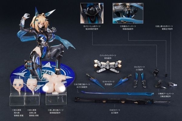 (預購) MAGI ARTS 1/6 兔女郎機甲計畫 索菲亞· F· 希琳 忍者 海外版 PVC完成品 20260122 MAGI ARTS 1/6 兔女郎機甲計畫 索菲亞· F· 希琳 忍者 海外版 PVC完成品