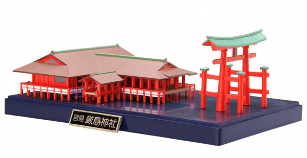 嚴島神社 FUJIMI 建19 富士美 組裝模型 FUJIMI,日本建物,日本城堡,建,嚴島神社,
