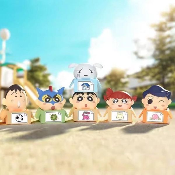 (預購) 玩點無限 盲盒 蠟筆小新動感紙箱疊疊樂 全12+1種 一中盒12入販售 20260505 玩點無限 盲盒 蠟筆小新動感紙箱疊疊樂 全12+1種 一中盒12入販售