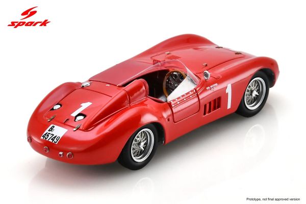 (預購) SPARK 1/43 瑪莎拉蒂 Maserati 300s No.1 Winner 1000kms Paris 1956 20261109 SPARK 1/43 瑪莎拉蒂 Maserati 300s No.1 Winner 1000kms Paris 1956