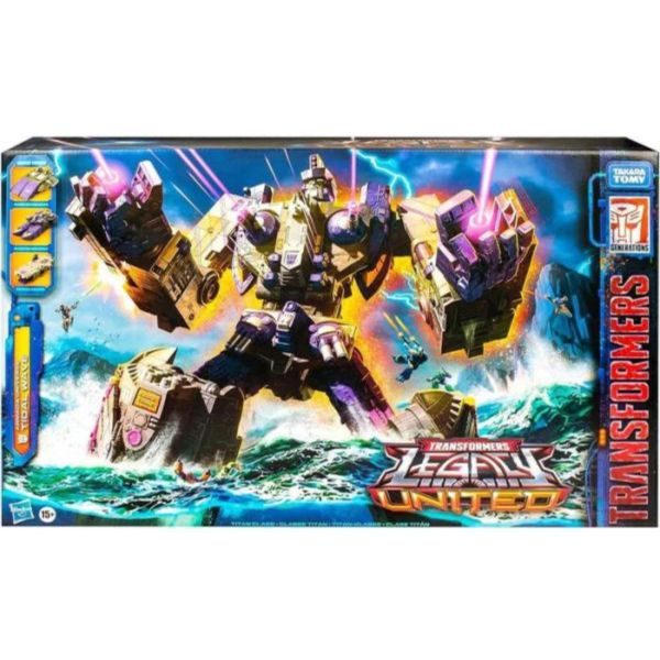 Hasbro 孩之寶 變形金剛 世代系列 傳承 UNITED 泰坦戰將 潮汐波 震盪波 TIDAL WAVE Hasbro 孩之寶 變形金剛 世代系列 傳承 UNITED 泰坦戰將 潮汐波 震盪波 TIDAL WAVE