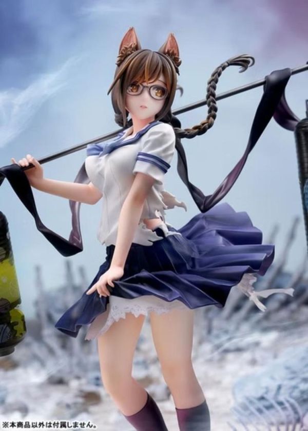 (預購) QuesQ 1/7 化物語漫畫版 羽川翼 完成品 20260817 QuesQ 1/7 化物語漫畫版 羽川翼 完成品
