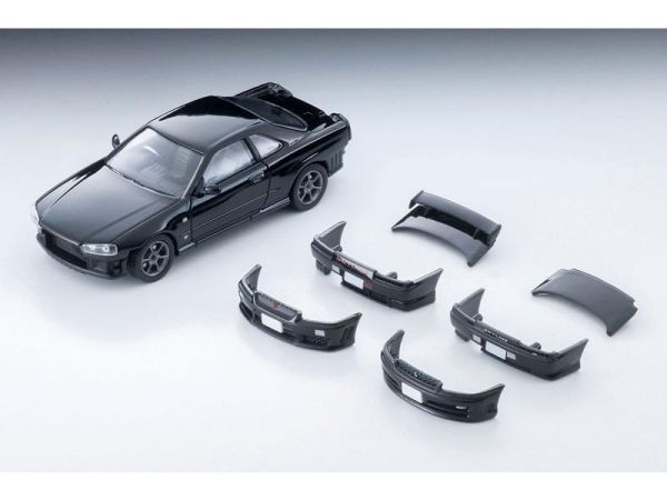 (預購) TOMYTEC 1/64 LV-N353c 日產 2000 Nissan Skyline 25GT TURBO w/Optional(Black) 20260827 TOMYTEC 1/64 LV-N353c 日產 2000 Nissan Skyline 25GT TURBO w/Optional(Black)