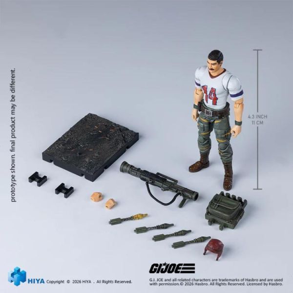 (預購) Hiya Toys E.M.S. 1/18 特種部隊 Bazooka 老虎力量ver. 可動完成品 EMG0479 20260617 Hiya Toys E.M.S. 1/18 特種部隊 Bazooka 老虎力量ver. 可動完成品 EMG0479