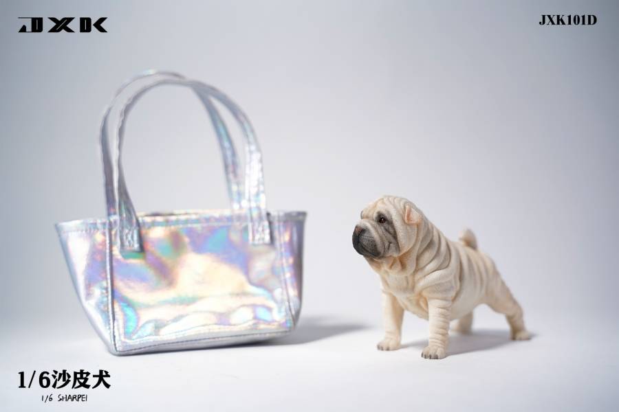 JXK 1/6 沙皮犬 動物系列 塗裝完成品 全4種 分別販售 JXK,1/6,沙皮犬,動物系列,塗裝完成品,全4種,分別販售,