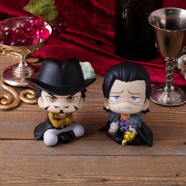 [特典版] MegaHouse LOOK UP 航海王 喬拉可爾·密佛格＆克洛克達爾 套組 [特典版] MegaHouse LOOK UP 航海王 喬拉可爾·密佛格＆克洛克達爾 套組