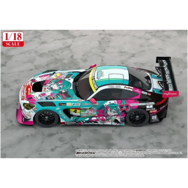 (預購) [再販] GOODSMILE RACING 1/18 Good Smile 初音未來 AMG 2025 開幕戰Ver. 20260816 [再販] GOODSMILE RACING 1/18 Good Smile 初音未來 AMG 2025 開幕戰Ver.