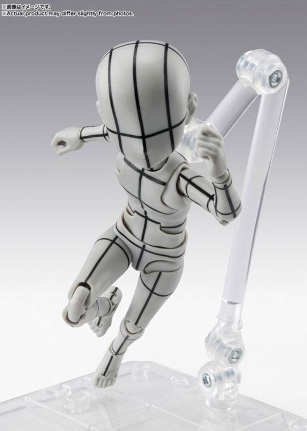 (預購) BANDAI S.H.Figuarts SHF 男性素體-杉森建-線框- (Gray) 可動完成品 20260414 BANDAI S.H.Figuarts SHF 男性素體-杉森建-線框- (Gray) 可動完成品