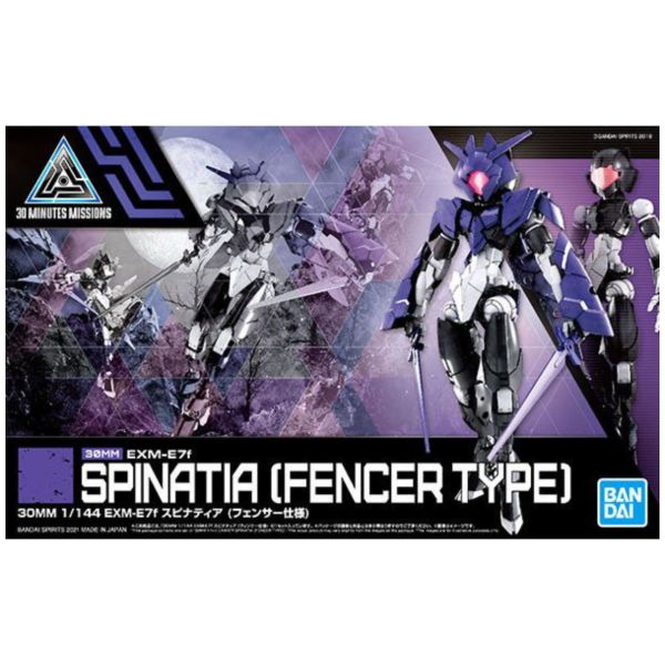 BANDAI 1/144 30mm 038 EXM-E7f 司比納帝亞 擊劍規格 組裝模型 BANDAI,1/144,30mm,038,EXM-E7f,司比納帝亞,擊劍規格,組裝模型,