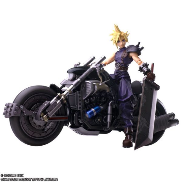 SQUARE ENIX BRING ARTS FF7 太空戰士7 最終幻想7 克勞德 & 重型機車 HARDY-DAYTONA 套組 可動完成品 SQUARE ENIX BRING ARTS FF7 太空戰士7 最終幻想7 克勞德 & 重型機車 HARDY-DAYTONA 套組 可動完成品