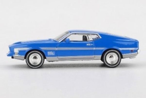 (預購) [吊卡版] MINIGT 1/64 福特 Ford Mustang Mach 1 Grabber Blue LHD MGT01138-BL 20251225 [吊卡版] MINIGT 1/64 福特 Ford Mustang Mach 1 Grabber Blue LHD MGT01138-BL
