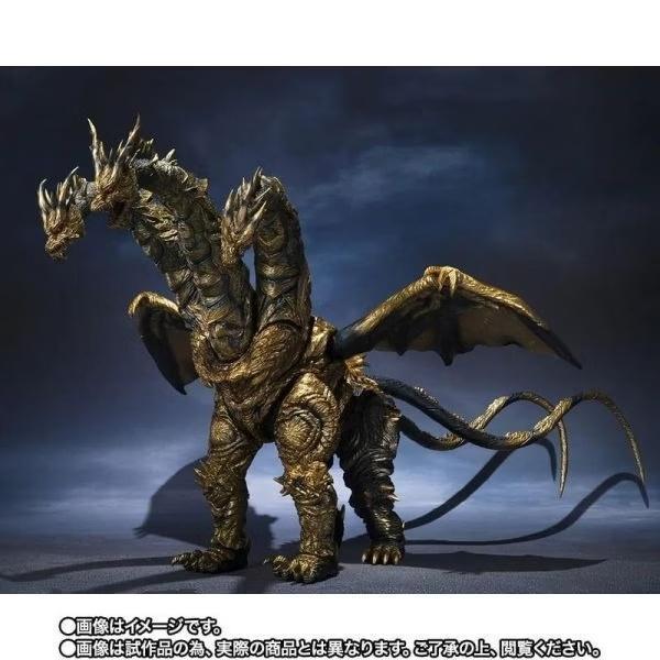 (預購) BANDAI S.H.MonsterArts 哥吉拉 最後戰役 凱薩基多拉 可動完成品 20261026 BANDAI S.H.MonsterArts 哥吉拉 最後戰役 凱薩基多拉 可動完成品