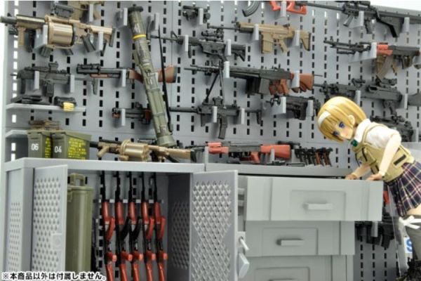 (預購) [再販] TOMYTEC 1/12 迷你武裝 LD006 置槍架 B 組裝模型 20260423 [再販] TOMYTEC 1/12 迷你武裝 LD006 置槍架 B 組裝模型