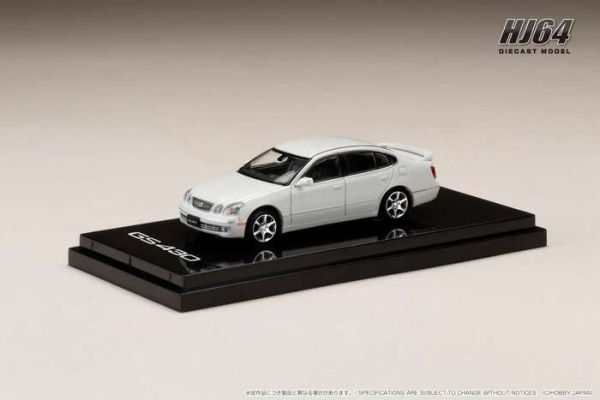 Hobby JAPAN 1/64 凌志 LEXUS GS430 珍珠白 HJ642030LW Hobby JAPAN 1/64 凌志 LEXUS GS430 珍珠白 HJ642030LW