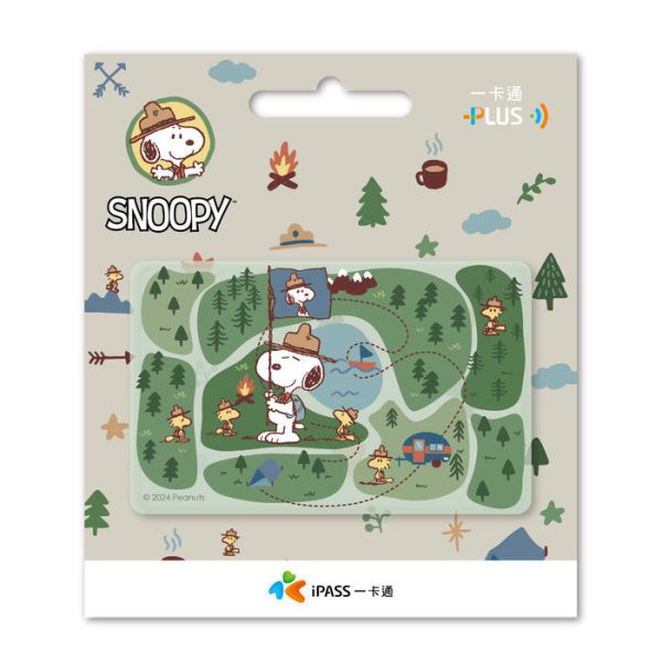 SNOOPY 史奴比 登山路徑 一卡通 SNOOPY 史奴比 登山路徑 一卡通