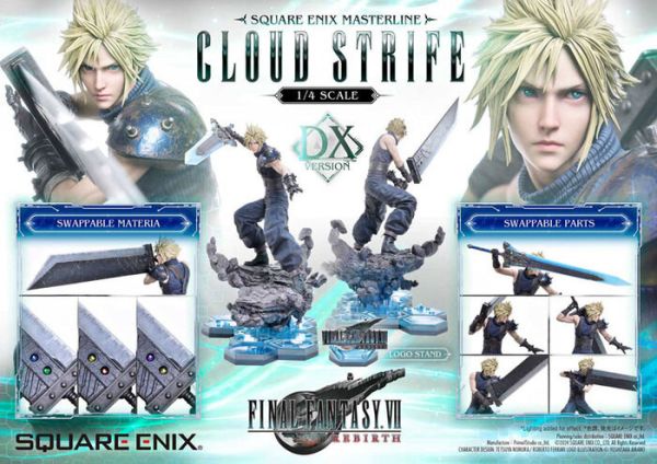 [豪華版] SQUARE ENIX MASTERLINE 1/4 太空戰士7 重生 克勞德 PVC完成品 [豪華版] SQUARE ENIX MASTERLINE 1/4 太空戰士7 重生 克勞德 PVC完成品