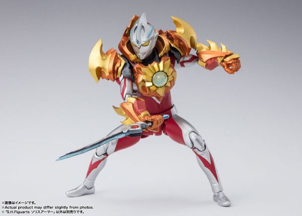 BANDAI S.H.Figuarts S.H.F 超人力霸王 雅克-烈日裝甲 可動完成品 BANDAI S.H.Figuarts S.H.F 超人力霸王 雅克-烈日裝甲 可動完成品