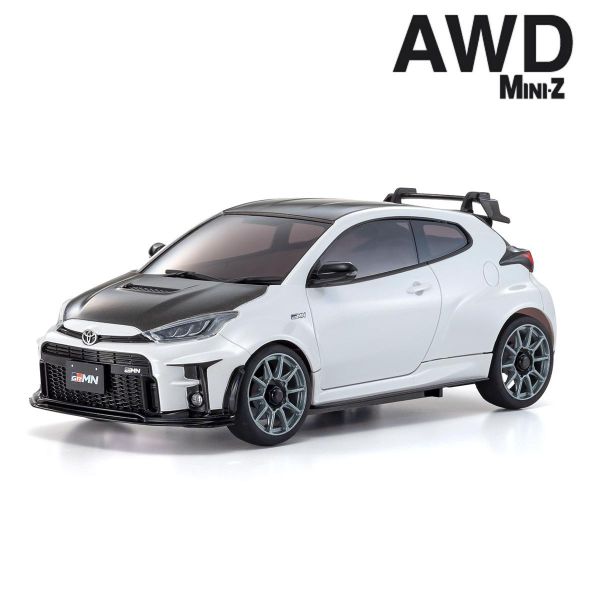KYOSHO 京商 MINI-Z AWD Toyota GRMN YARIS CIRCUIT PACKAGE White Pearl 暴力鴨 珍珠白色 (底盤ASC MA020) KYOSHO 京商 MINI-Z AWD Toyota GRMN YARIS CIRCUIT PACKAGE White Pearl 暴力鴨 珍珠白色 (底盤ASC MA020)