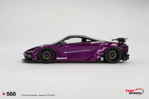 TOP SPEED 1/18 麥拉倫 McLaren 720S LB Works Purple TS0588 TOP SPEED 1/18 麥拉倫 McLaren 720S LB★Works Purple TS0588