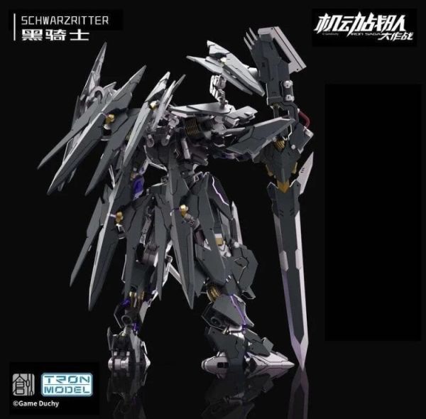(預購) 創模玩 1/72 機動戰隊大作戰 黑騎士 合金 可動完成品 20251106 創模玩 1/72 機動戰隊大作戰 黑騎士 合金 可動完成品