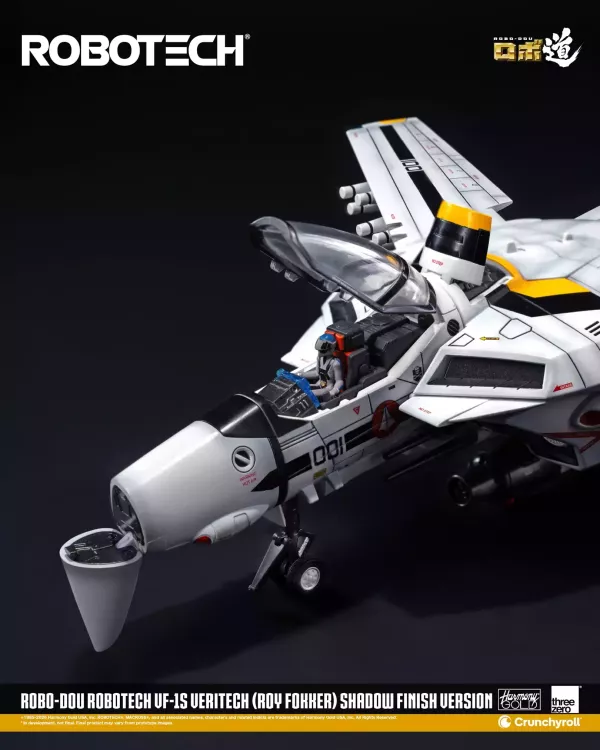(預購) 特別式樣 threezero ROBO-DOU 超時空要塞 VF-1S 變形戰鬥機 洛福卡 寫實陰影塗裝版 20.3cm 3Z10796W0 20260825 threezero ROBO-DOU 超時空要塞 VF-1S 變形戰鬥機 洛福卡 明暗塗裝版 20.3cm 3Z10796W0