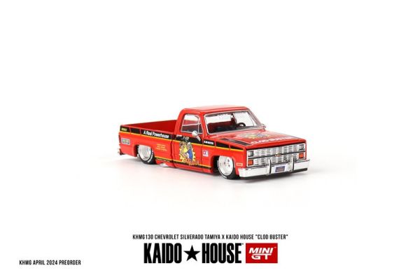 KAIDO HOUSE x MINIGT 1/64 雪佛蘭 Chevrolet Silverado TAMIYA x KAIDO HOUSE Clod Buster KAIDO HOUSE x MINIGT 1/64 雪佛蘭 Chevrolet Silverado TAMIYA x KAIDO HOUSE Clod Buster