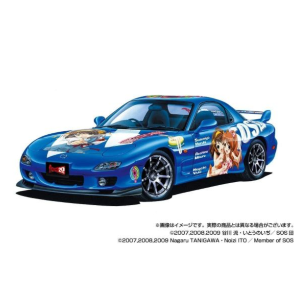 (預購) AOSHIMA 1/24 馬自達 MAZDA 涼宮春日的憂鬱 FD3S RX-7 02 組裝模型 20260923 AOSHIMA 1/24 馬自達 MAZDA 涼宮春日的憂鬱 FD3S RX-7 02 組裝模型