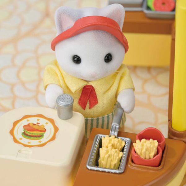 EPOCH Sylvanian Families 森林家族 樂園漢堡攤 EPOCH Sylvanian Families 森林家族 樂園漢堡攤
