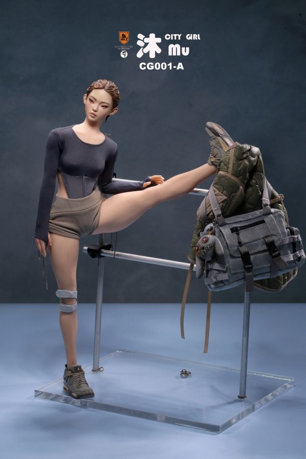 Mr.Z 1/6 模型工作室城市系列第一彈 城市少女 CG001-A 沐 可動完成品 Mr.Z 1/6 模型工作室城市系列第一彈 城市少女 CG001-A 沐 可動完成品