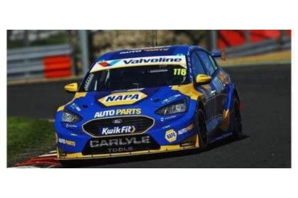 (預購) SPARK 1/43 NAPA Racing UK - No.116 - Ford Focus Titanium BTCC - 2026 UK051 20260803 SPARK 1/43 NAPA Racing UK - No.116 - Ford Focus Titanium BTCC - 2026 UK051