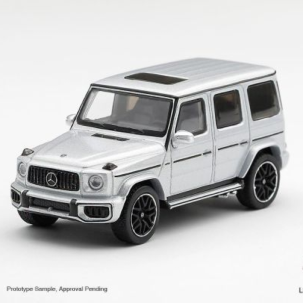 (預購) MINIGT 1/64 賓士 Mercedes-AMG G 63 Silver Metallic LHD MGT01375-L 20260910 MINIGT 1/64 賓士 Mercedes-AMG G 63 Silver Metallic LHD MGT01375-L