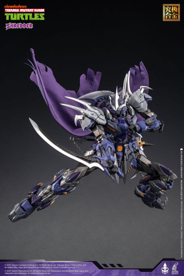 HeatBoys 究極合金 合金機甲 忍者龜 許瑞德 施萊德 Shredder 可動完成品 HB0016 HeatBoys HB0016 合金機甲 忍者龜 施萊德 Shredder 可動完成品