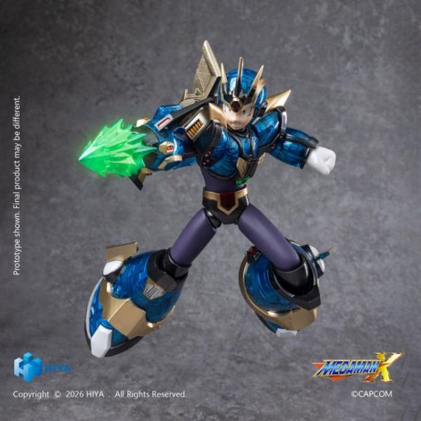 (預購) Hiya Toys E.B.S. 15.5cm 洛克人X系列 艾克斯 究極裝甲ver. 可動完成品 EBM0383 20260924 Hiya Toys E.B.S. 15.5cm 洛克人X系列 艾克斯 究極裝甲ver. 可動完成品 EBM0383