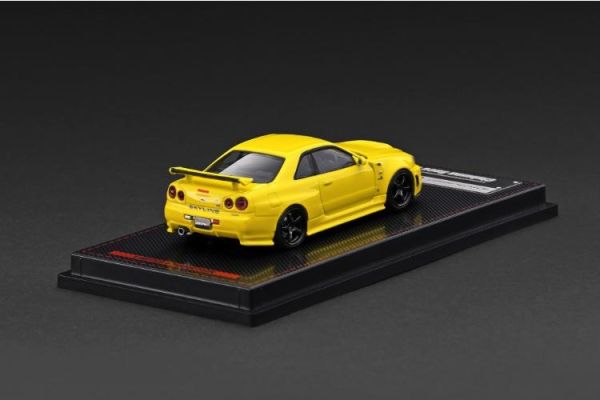 (預購) ignition model 1/64 日產 Nissan Skyline GT-R (BNR34) NISMO customized Yellow Metallic 金屬黃 IG4176 20260405 ignition model 1/64 日產 Nissan Skyline GT-R (BNR34) NISMO customized Yellow Metallic 金屬黃 IG4176