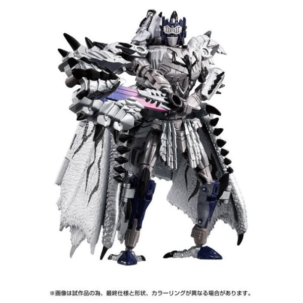 TAKARATOMY 魔物獵人×變形金剛 銀火龍柯博文 Prime 可動完成品 TAKARATOMY 魔物獵人×變形金剛 銀火龍柯博文 Prime 可動完成品