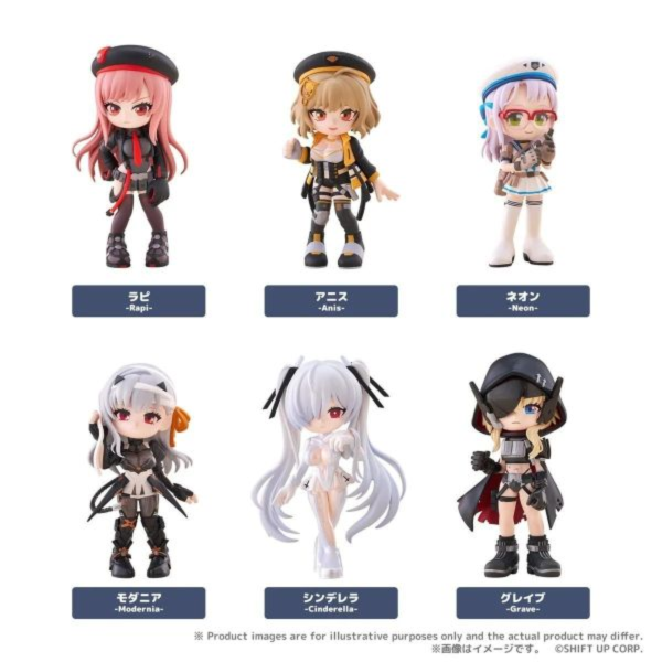 (預購) BUSHIROAD CREATIVE 盲盒 PalVerse 勝利女神 NIKKE 全6種 一中盒6入販售 20260920 BUSHIROAD CREATIVE 盲盒 PalVerse 勝利女神 NIKKE 全6種 一中盒6入販售