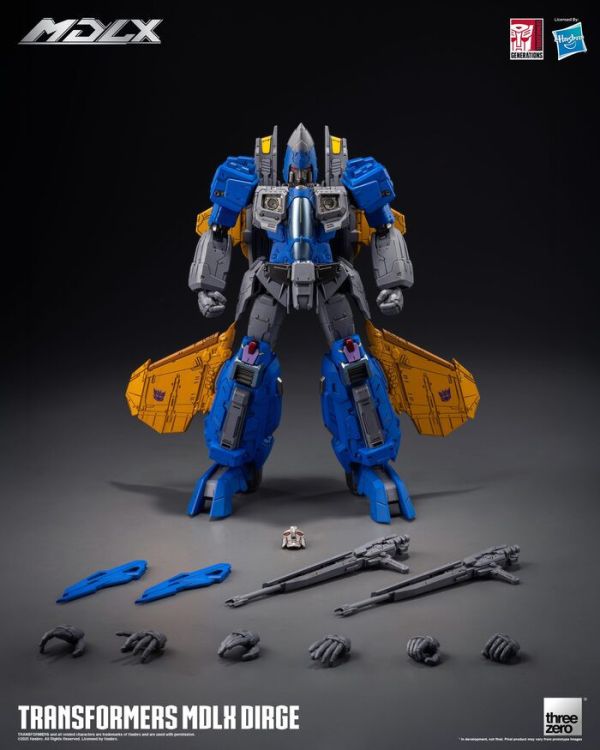 Threezero MDLX 變形金剛 輓歌 Dirge 20cm 3Z08888W0 可動完成品 Threezero MDLX 變形金剛 輓歌 Dirge 20cm 3Z08888W0 可動完成品
