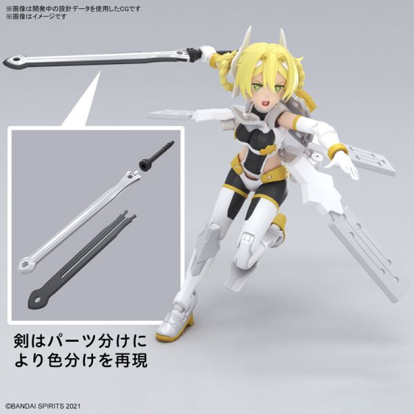 BANDAI 30MS 組裝少女輕作戰 SIS-F00 尤菲雅 顏色A 組裝模型 BANDAI 30MS 組裝少女輕作戰 SIS-F00 尤菲雅 顏色A 組裝模型